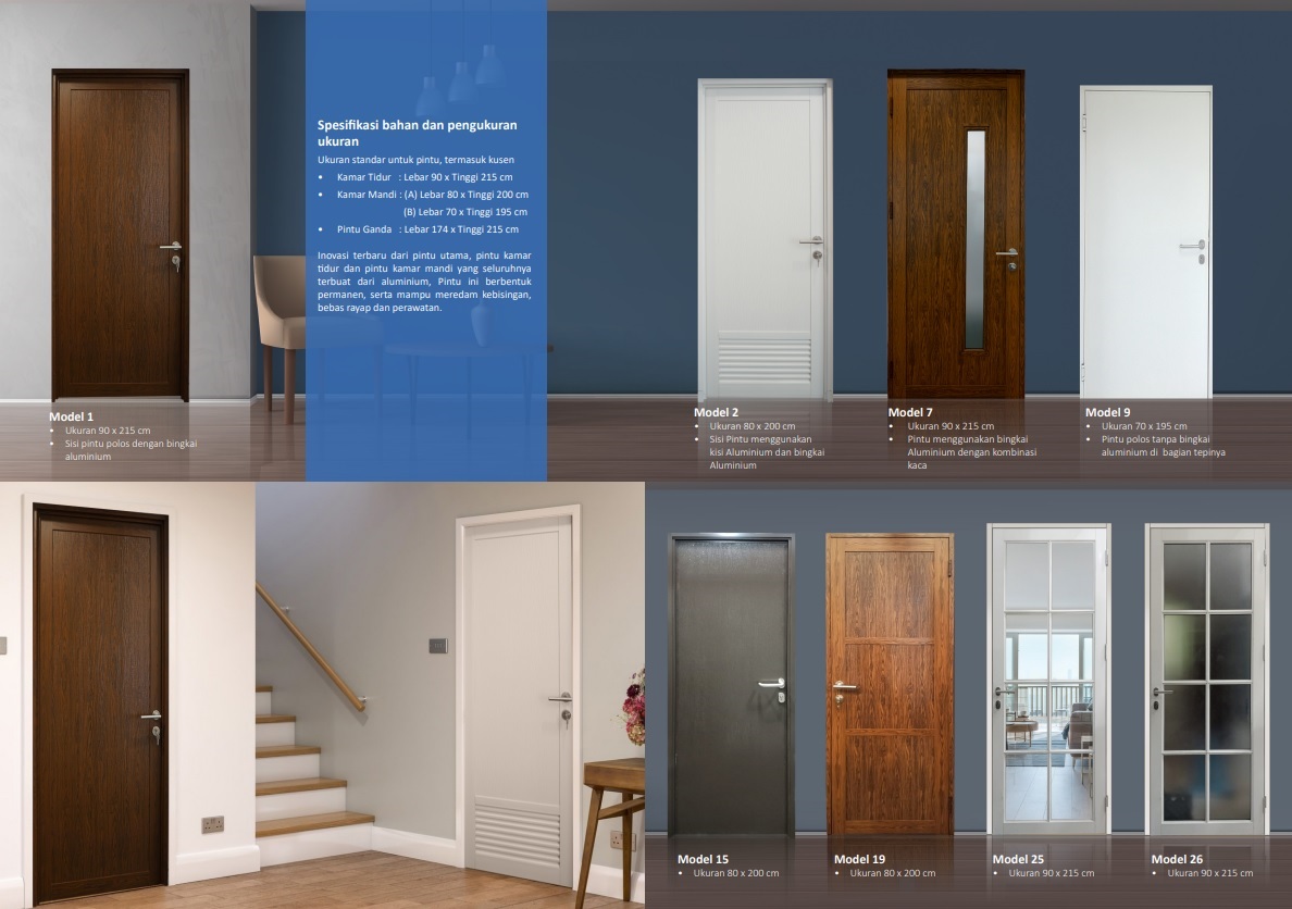 Estetika Modern dengan Finishing Beragam